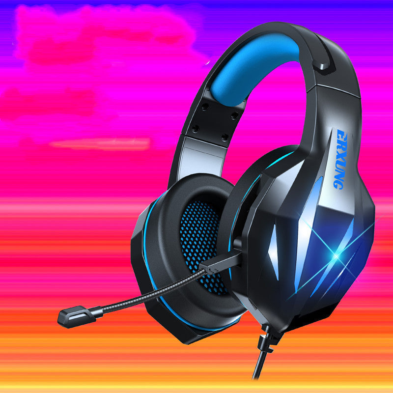 Stylish Gaming Headset With Luminous Wired Gaming Headset