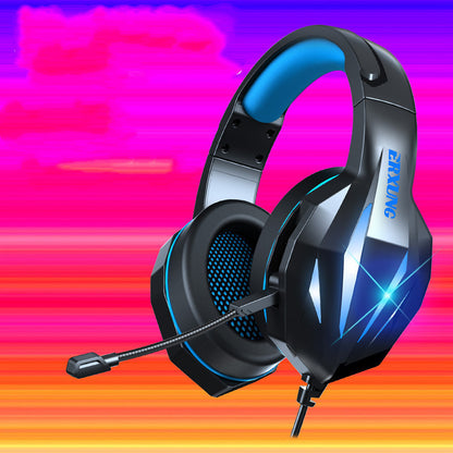 Stylish Gaming Headset With Luminous Wired Gaming Headset