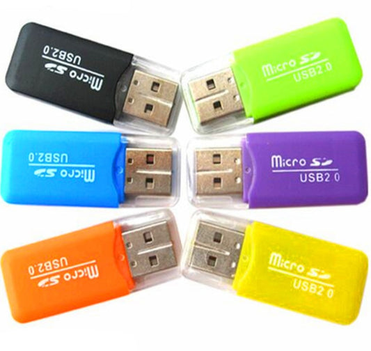 Mini USB TF Card Reader