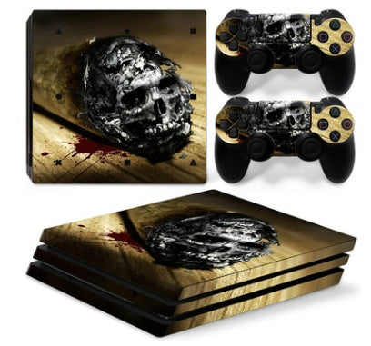 Eco Friendly Video Games Stickers For PS4 Pro game machine host Sticker Anti scraping geometric pattern sticker