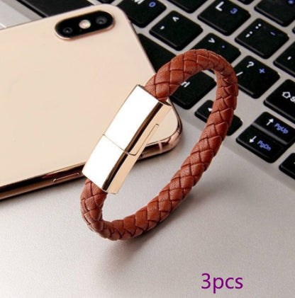 Bracelet Charger USB Charging Cable Data Charging Cord For IPhone14 13 Max USB C Cable For Phone Micro Cable For Laptop