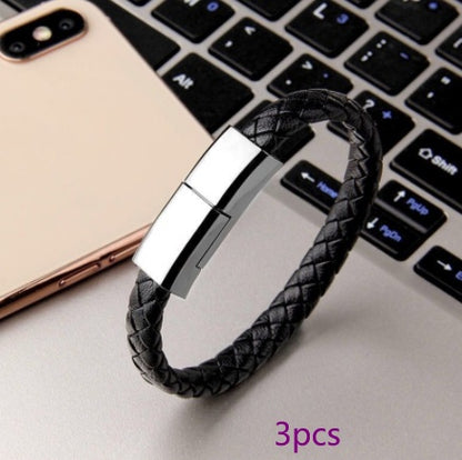 Bracelet Charger USB Charging Cable Data Charging Cord For IPhone14 13 Max USB C Cable For Phone Micro Cable For Laptop