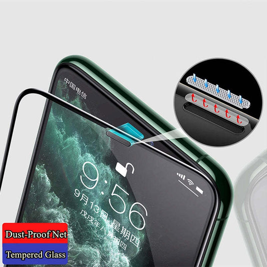 Dustproof Screen Protector Privacy Tempered Film Dustproof Net Full-cover Screen Protector