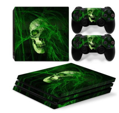 Eco Friendly Video Games Stickers For PS4 Pro game machine host Sticker Anti scraping geometric pattern sticker