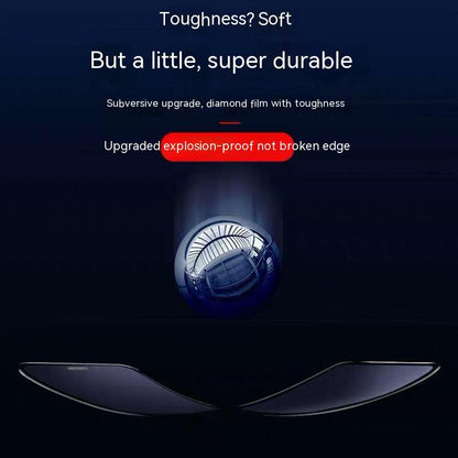 Dustproof Screen Protector Privacy Tempered Film Dustproof Net Full-cover Screen Protector