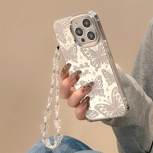 Three-in-one Mirror IPhone Phone Cases and Covers