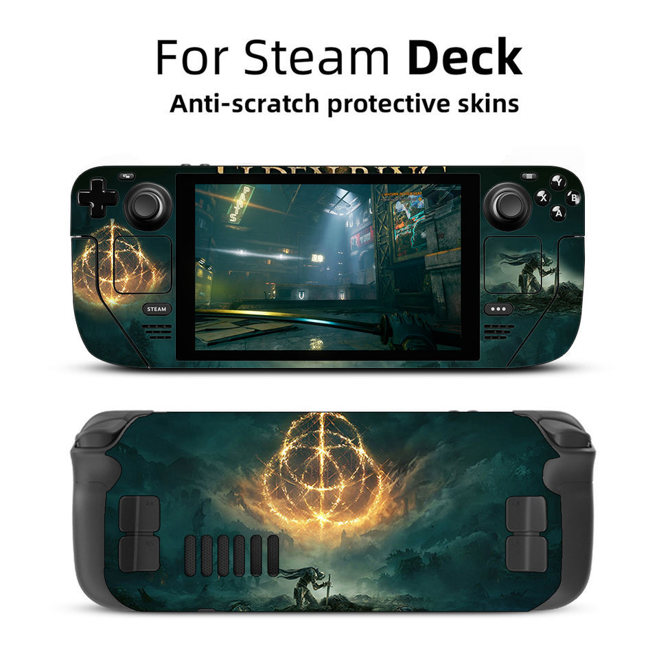 Game Console Skin Sticker For Steam Cartoon Scratch Protection Game Console Skin Sticker