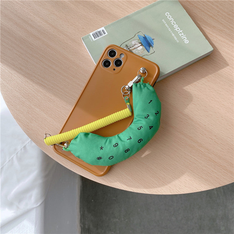 Korean Banana Wristband Phone Case and Phone Cover