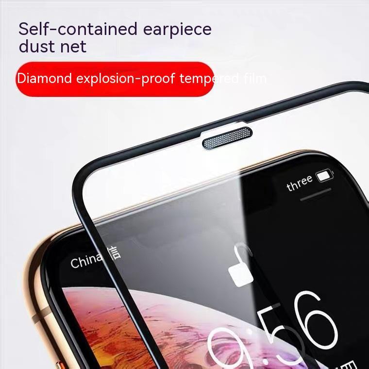 Dustproof Screen Protector Privacy Tempered Film Dustproof Net Full-cover Screen Protector