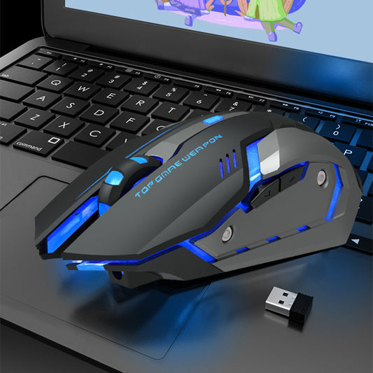 Wireless Charging Silent Gaming Mouse Machinery Smart Mouse